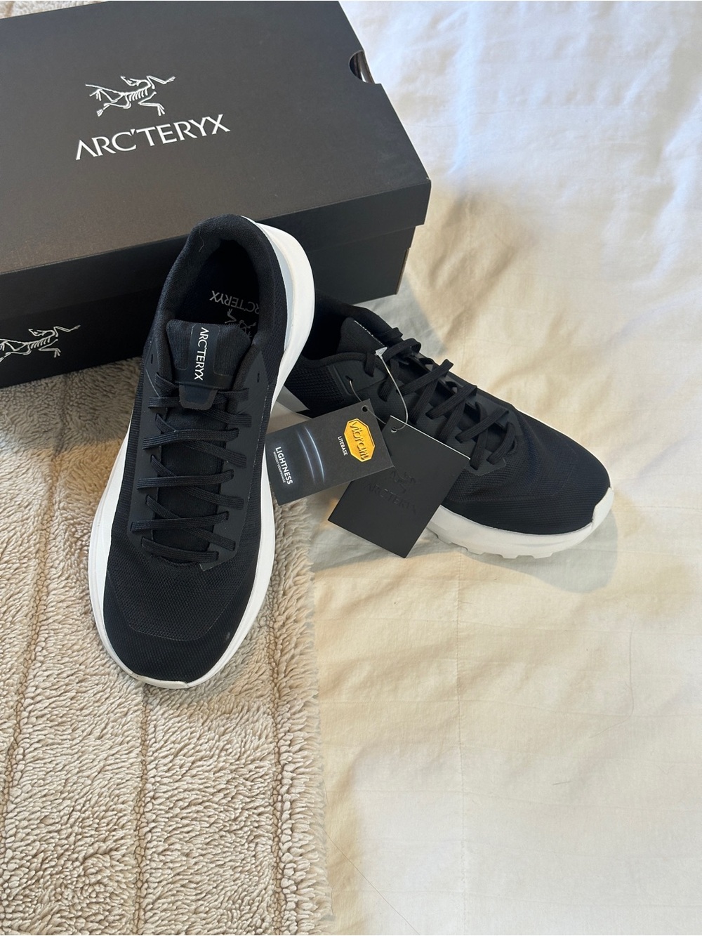 Arc'teryx Black and White Women's Sneakers